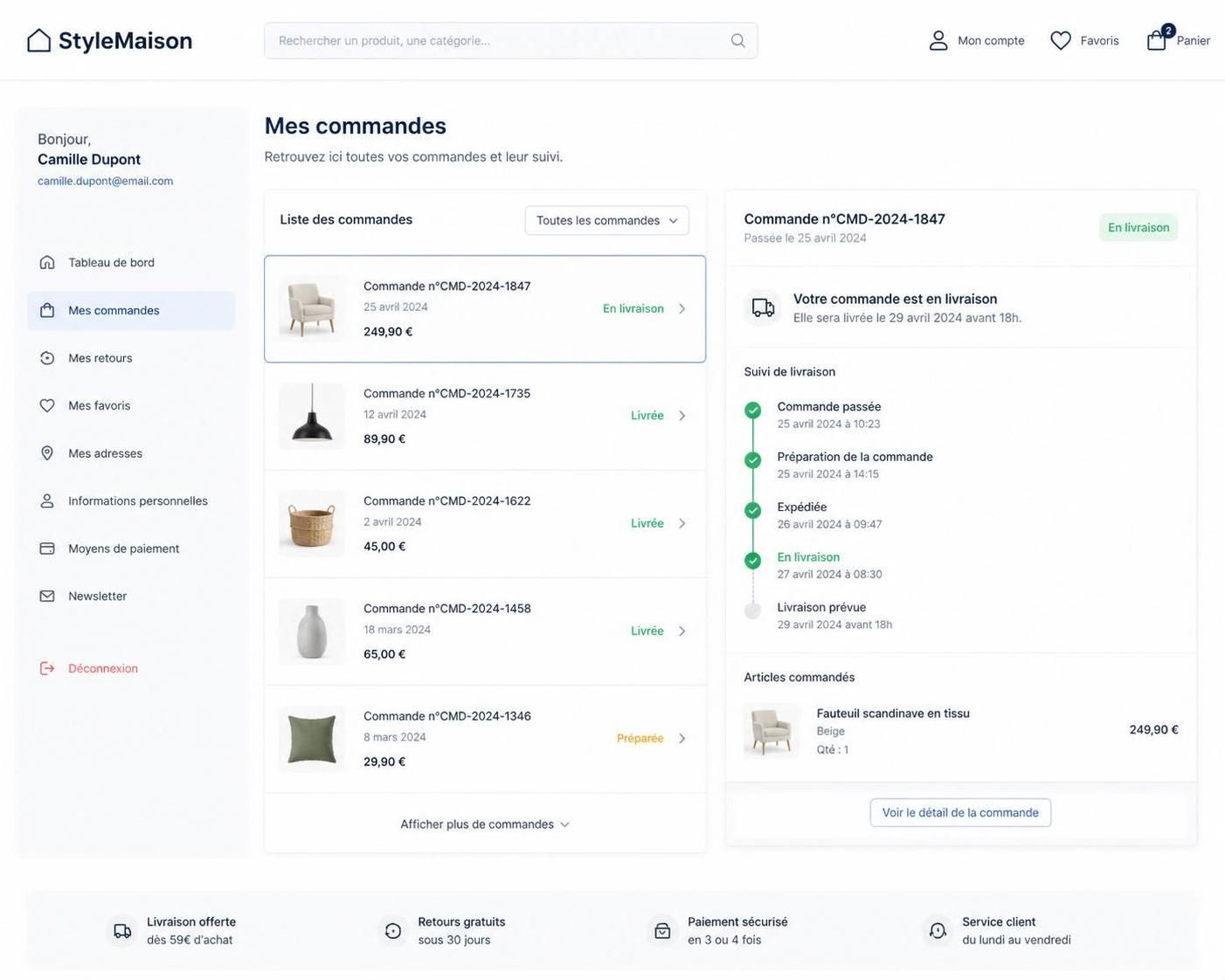 découvrez comment suivre facilement vos commandes sur cdiscount et restez informé en temps réel de l'avancement de vos achats en ligne pour une expérience optimale.