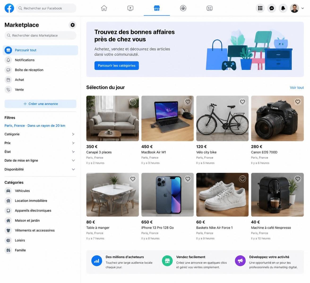 découvrez comment facebook marketplace ouvre de nouvelles opportunités pour les professionnels du marketing digital, en permettant de toucher efficacement une audience locale et d'optimiser les ventes en ligne.