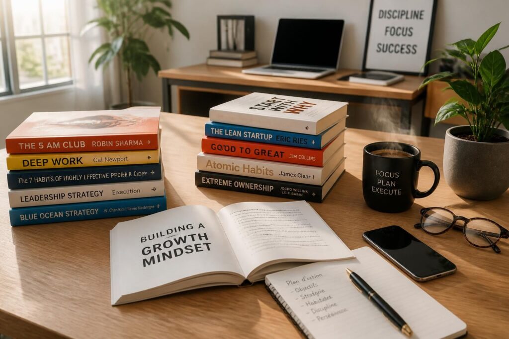 découvrez une sélection d’ouvrages inspirants sur le business pour dynamiser votre carrière et développer vos compétences professionnelles.