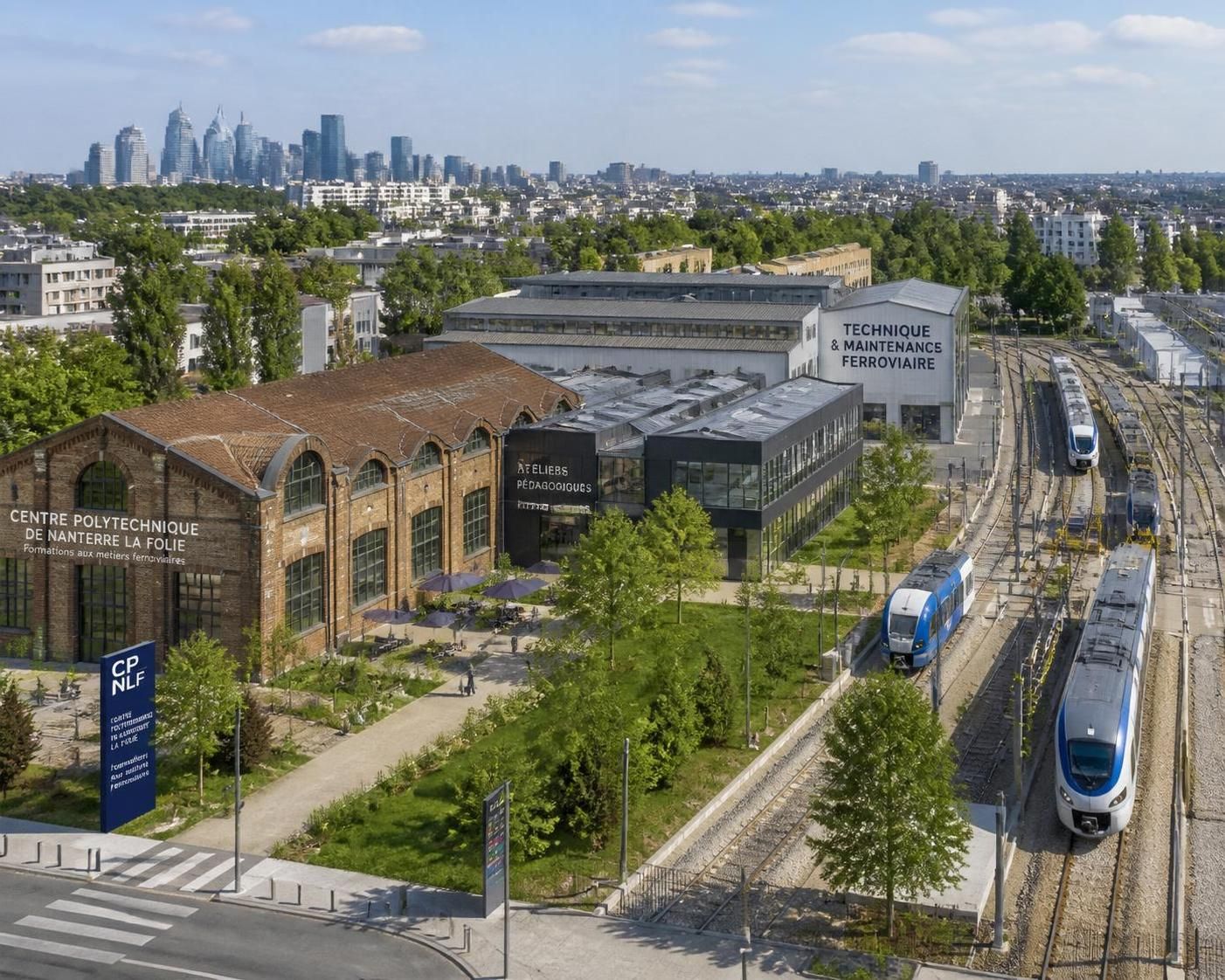 découvrez le centre polytechnique de nanterre la folie, un projet innovant qui révolutionne les méthodes d'apprentissage et redéfinit la formation professionnelle.