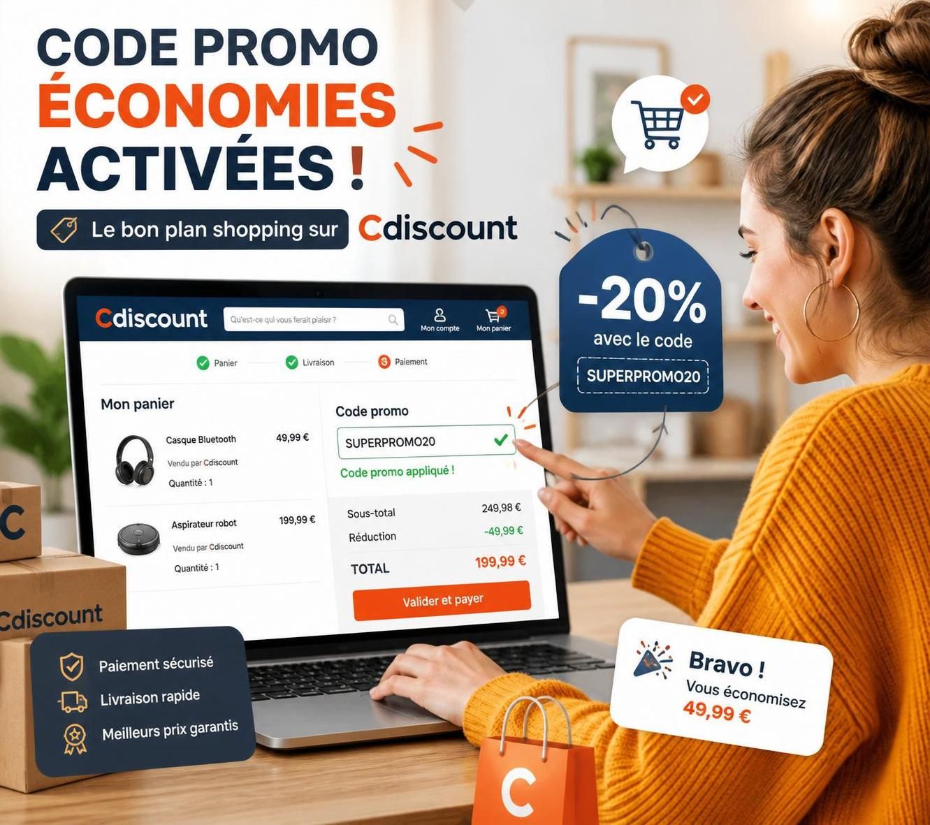 découvrez où trouver les meilleurs codes promo cdiscount pour économiser sur tous vos achats en ligne. profitez des offres exclusives et réductions exceptionnelles dès maintenant !