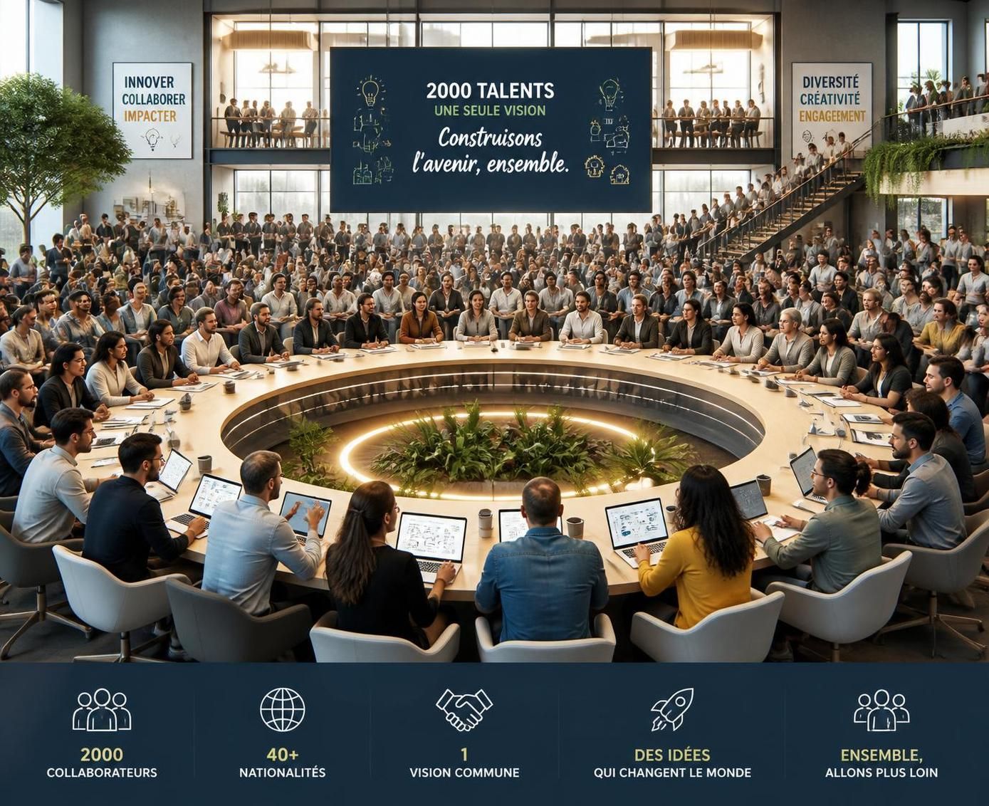 découvrez comment 2000 personnes réinventent la vision du management en entreprise en adoptant des pratiques innovantes et collaboratives pour un leadership plus humain et efficace.
