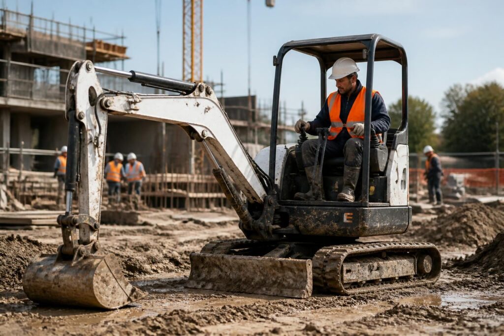 découvrez les compétences essentielles pour réussir la conduite d'une mini pelle sur un chantier et optimiser votre efficacité en toute sécurité.