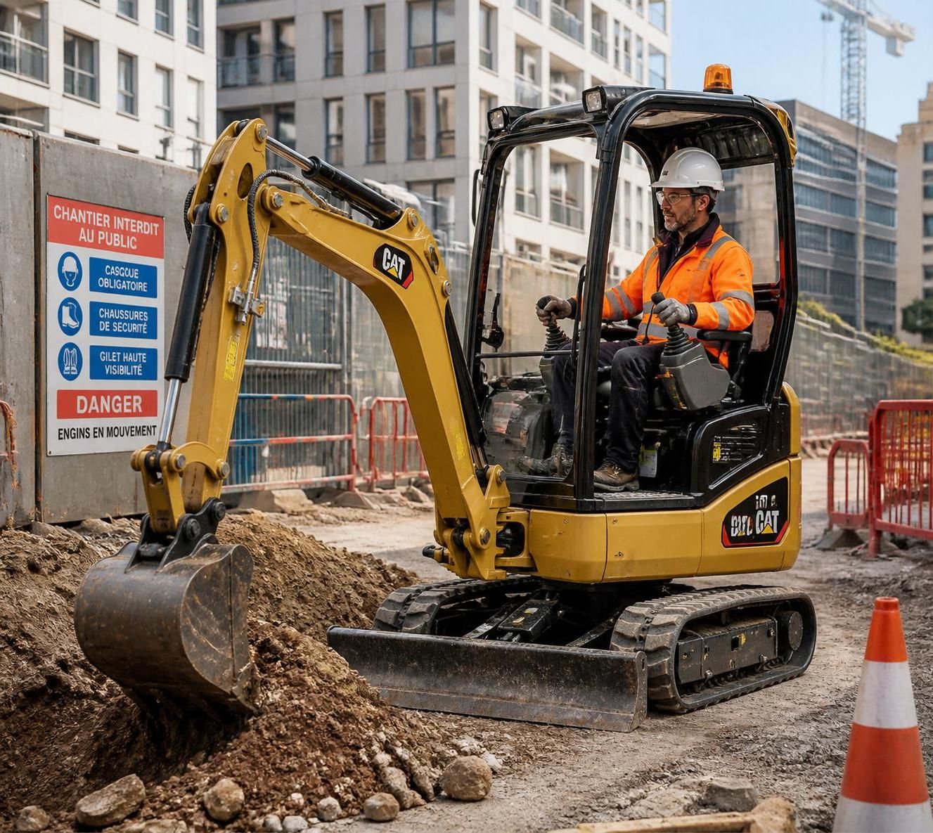 découvrez les compétences essentielles pour réussir la conduite d'une mini pelle sur chantier et optimiser vos performances en toute sécurité.