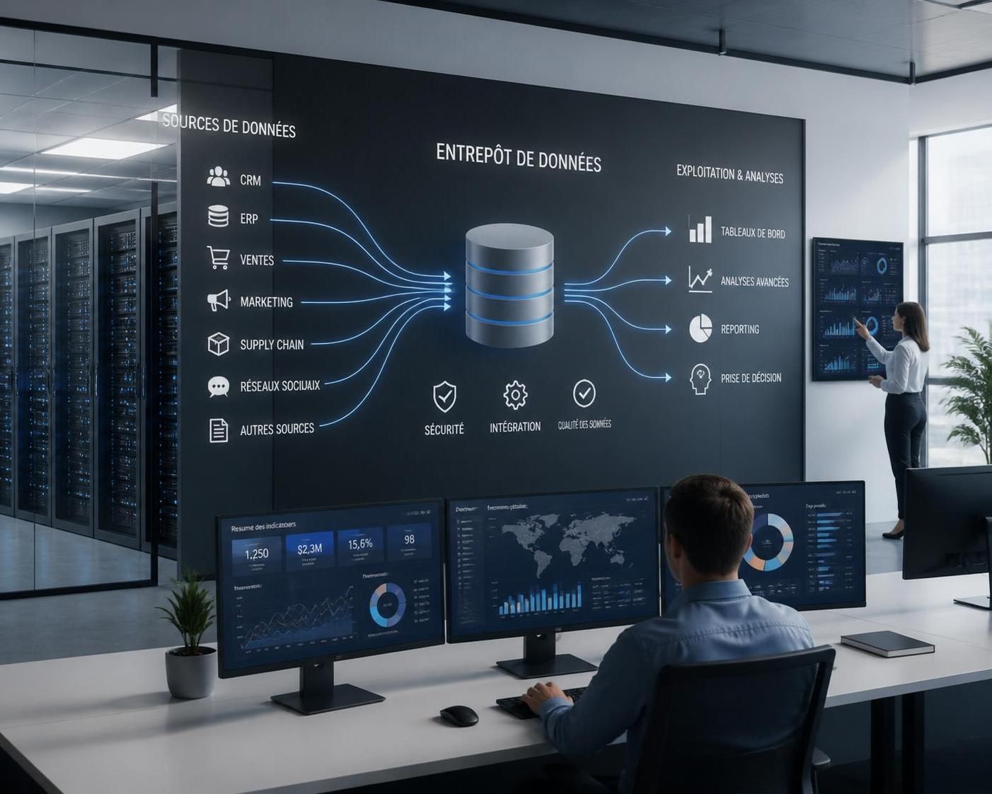découvrez les enjeux clés du datawarehouse pour optimiser la gestion des données en entreprise, améliorer la prise de décision et renforcer la performance.
