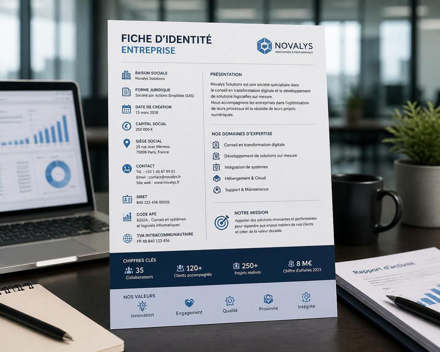 découvrez pourquoi la fiche d’identité entreprise est un outil essentiel pour optimiser votre stratégie rh et mieux gérer vos talents.