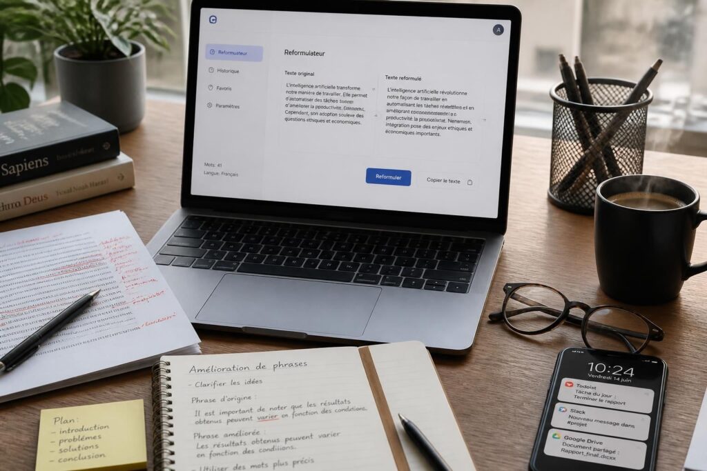 découvrez quel logiciel choisir pour reformuler un texte efficacement et gagner du temps grâce à des outils performants adaptés à vos besoins.
