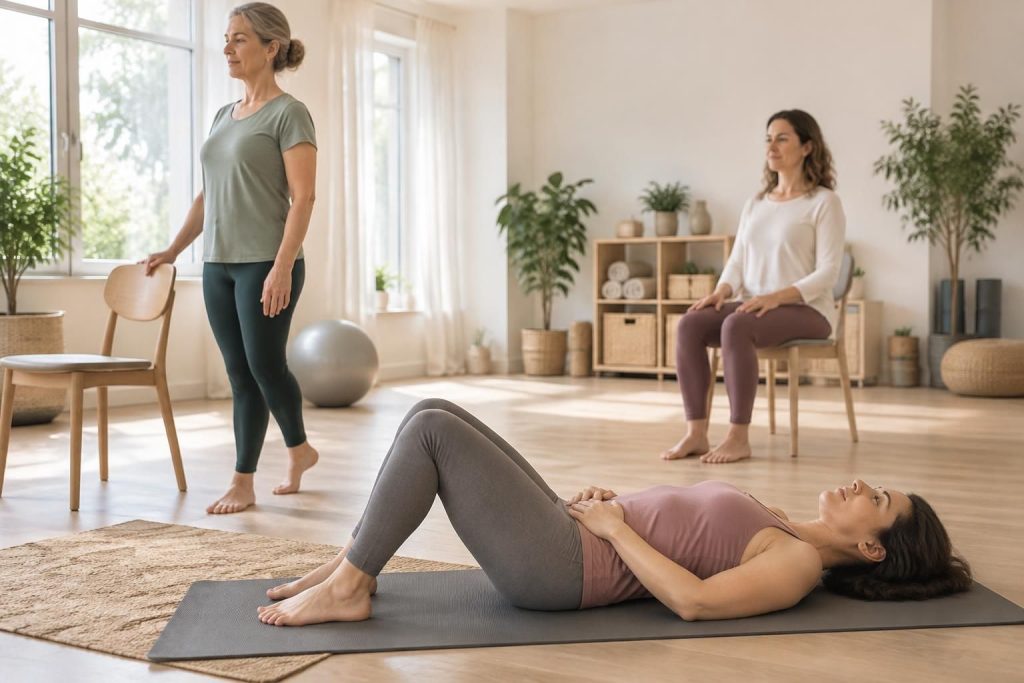 découvrez des exercices efficaces pour renforcer le périnée féminin, adaptés à chaque situation : grossesse, post-partum, fuites urinaires ou prévention.